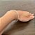 Pulseira Feminina Cordão Baiano 4mm Folheado A Prata - Imagem 3