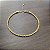 Pulseira Feminina Cordão Baiano 4mm Folheado A Ouro 18k - Imagem 4