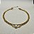 Pulseira Bracelete Pingente Cor Perola Folheado A Ouro 18k - Imagem 3