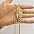 Colar Religioso Nossa Senhora Aparecida Folheado A Ouro 18k - Imagem 5