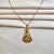 Colar Nossa Senhora Aparecida Folheada A Ouro 18k - Imagem 5