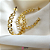 Brinco Argola Correntaria Elos Folheado A Ouro 18k - Imagem 3