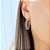 Piercing Fake Correntaria Folheado A Ouro 18k - Imagem 3