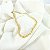 Choker Elos Mediano Folheado A Ouro 18k - Imagem 4