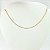 Choker Singapura 30 Cm Folheada em Ouro 18k - Imagem 1