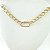 Choker Fecho Mosquetão Folheado A Ouro 18K - Imagem 1