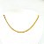 Colar Choker Fio Alemão Folheado em Ouro 18k - Imagem 2