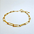 Choker Corrente Folheado A Ouro 18k - Imagem 1