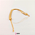 Pulseira Fio Alemão Grossa Folheado em Ouro 18k - Imagem 1