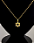 Colar Estrela de Davi Folheado a Ouro 18K - Imagem 3