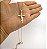 Colar Religioso Jesus Cruz Folheado a Ouro 18K - Imagem 5