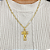 Colar Cartier Jesus Cristo Religioso Folheada A Ouro 18K - Imagem 2