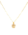 Colar Pingente Divino Espírito Santo Folheado em ouro 18k - Imagem 1