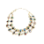 Pulseira Religiosa 24 Santos Folheada a Ouro 18K - Imagem 1