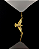 Pulseira Religiosa Espírito Santo Folheado a Ouro 18K - Imagem 3