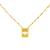 Escapulário Divino Espírito Santo Folheado Ouro 18k - Imagem 1
