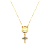 Escapulário Espírito Santo Religioso Folheado Ouro 18k - Imagem 1