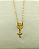Escapulário Espírito Santo Religioso Folheado Ouro 18k - Imagem 3