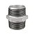 NIPLE DUPLO FERRO GALVANIZADO  TUPY G 1.1/2 - Imagem 1