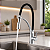 Misturador Monocomando Gourmet Cozinha Mesa Bica Flexível Preta - Imagem 7