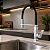 Misturador Monocomando Gourmet Luxsanit Cromado com Ducha Extraível para Cozinha e Área Gourmet - Imagem 5