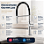 Misturador Monocomando Gourmet Luxsanit Design Cilíndrico C/ Ducha Extraível - Imagem 2