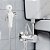 Ducha Higiênica Completa Com Derivação 1/4 de Volta Luxsanit C35 - Imagem 2
