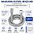 Engate Flexível Aço Inox Para Duchas 1/2'' x 1,80 Metros - Imagem 3