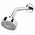 Ducha Articulada 05 Funções de Jatos Bojo ABS Braço 17 Cm Inox - Imagem 1