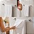 Porta Toalha de Banho Metal Inox Cromado Design Redondo 55 cm - Imagem 2