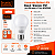 Lâmpada Bulbo Led 09 Watts 6500k Luz Branca Bivolt - Imagem 6