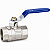 Registro Esfera F/F 1.1/2'' DN40 BSP Metal - Imagem 1