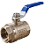 Registro Esfera F/F 1.1/2'' DN40 BSP Metal - Imagem 2