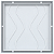Ralo Oculto Invisível Branco Quadrado 15x15 Anti-Inseto - Imagem 5