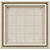 Ralo Oculto Invisível Bege Quadrado 10x10 Anti-Inseto - Imagem 2