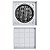 Ralo Oculto Invisível Branco Quadrado 10x10 Anti-Inseto - Imagem 6