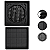 Ralo Oculto Invisível Preto Quadrado 10x10 Anti-Inseto - Imagem 1