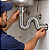 Sifão Flexível PVC 0,70 m Cromado Universal Luxsanit - Imagem 3