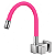 Torneira Cozinha Parede Quadrada Bica Flexível Rosa C88 - Imagem 1