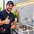 Misturador Cozinha C/ Articul. Parede Bica Super 1/4v C77 - Imagem 7