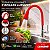 Torneira Cozinha Gourmet Duplo Jato Mesa 1/4V C11 - Imagem 6
