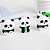 APONTADOR ESCOLAR - PANDA - EMBORRACHADO - Imagem 2