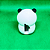 APONTADOR ESCOLAR - PANDA - EMBORRACHADO - Imagem 3