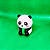 APONTADOR ESCOLAR - PANDA - EMBORRACHADO - Imagem 4
