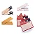BLOCO ADESIVO HARRY POTTER - CARTELA C/4 BLOCOS 15 FLS - LEOARTE - Imagem 2