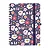 CADERNO COLEGIAL ARGOLADO MOLIN - FLOWERS - CAPA DURA  - 80 FOLHAS - Imagem 1
