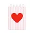 CADERNO POCKET ARGOLADO - PINK HEART - MOLIN - CAPA DURA - 80 FOLHAS - Imagem 1