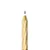 CANETA ESFEROGRÁFICA - CIS SPIRO GEM - DOURADA - PRATA - 0.7MM - Imagem 3