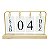 CALENDÁRIO DE MESA COM PLAQUINHAS - Imagem 1