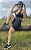 Conjunto Top e Shorts com Bolso Preto - Imagem 3